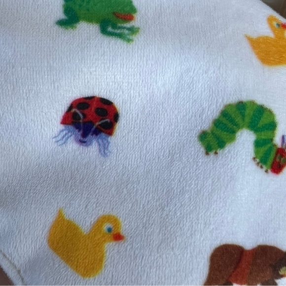 Eric Carle Bear Lovie Plush Snuggler Soother Security Blanket Hungry Caterpillar - Picture 5 of 8